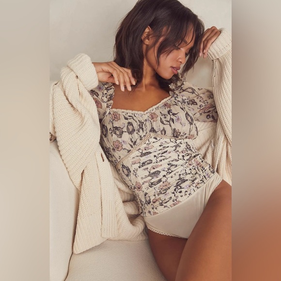 Free People Bridgerton Brunch Date Bodysuit - Picture 4 of 8